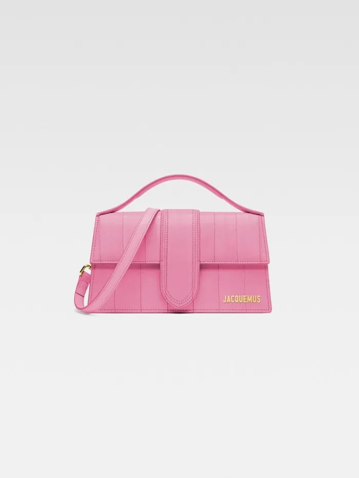 JACQUEMUS The Large Bambino Pale Pink Women Crossbody and Handbags