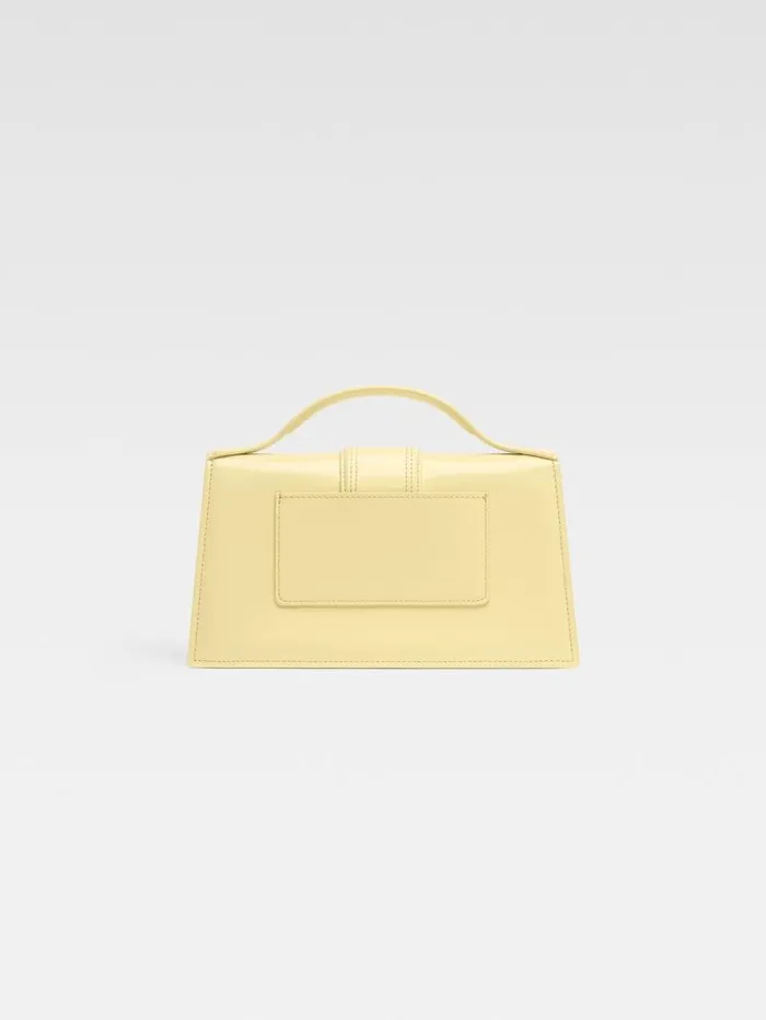 JACQUEMUS The Large Bambino Pale Yellow Women Crossbody and Handbags JACQUEMUS The Large Bambino Pale Yellow Women Crossbody and Handbags