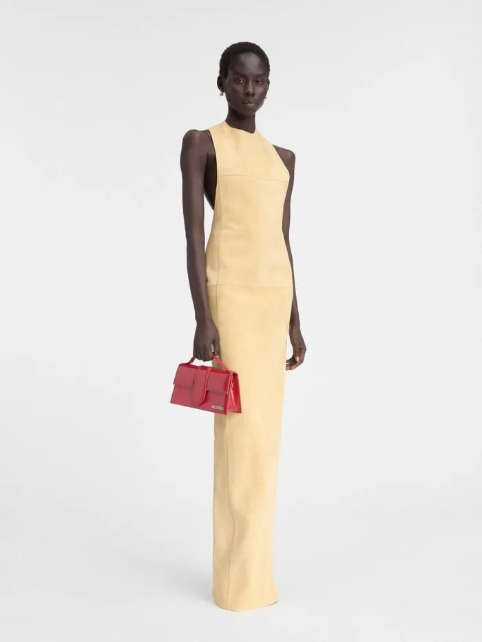JACQUEMUS The Large Bambino Red Women Crossbody and Handbags