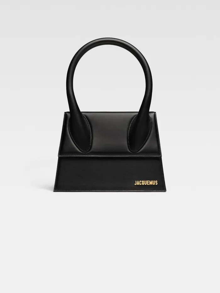 JACQUEMUS The Large Chiquito Black Women Crossbody and Handbags