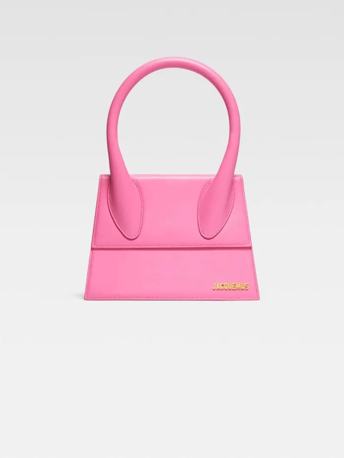 JACQUEMUS The Large Chiquito Pink Women Crossbody and Handbags