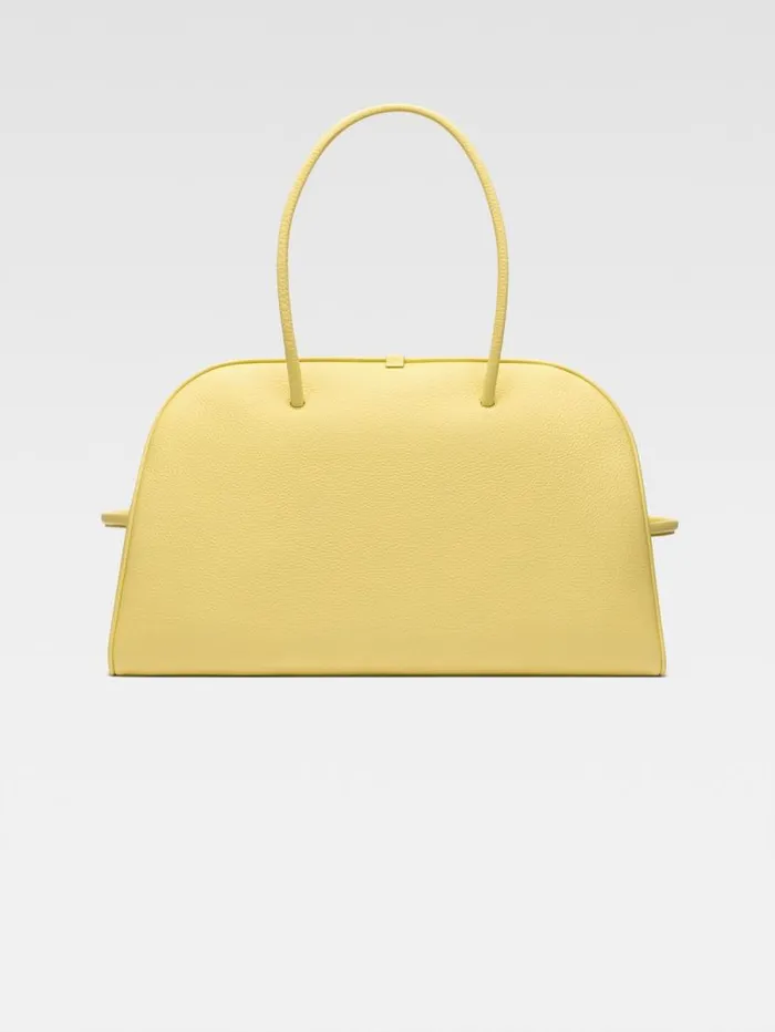 JACQUEMUS The Large Turismo Light Yellow WomenMen Crossbody and Handbags JACQUEMUS The Large Turismo Light Yellow WomenMen Crossbody and Handbags