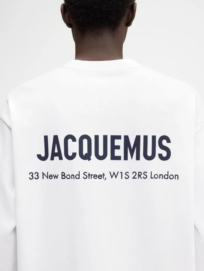 JACQUEMUS The London Address Tshirt Londres White WomenMen Tshirts JACQUEMUS The London Address Tshirt Londres White WomenMen Tshirts