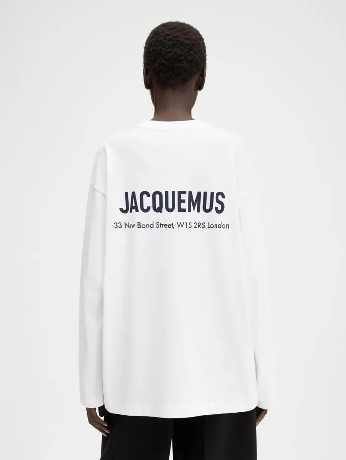 JACQUEMUS The London Address Tshirt Londres White WomenMen Tshirts JACQUEMUS The London Address Tshirt Londres White WomenMen Tshirts