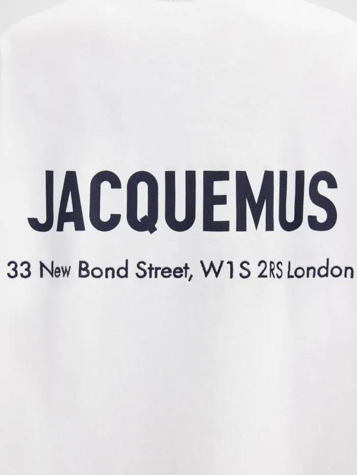 JACQUEMUS The London Address Tshirt Londres White WomenMen Tshirts JACQUEMUS The London Address Tshirt Londres White WomenMen Tshirts