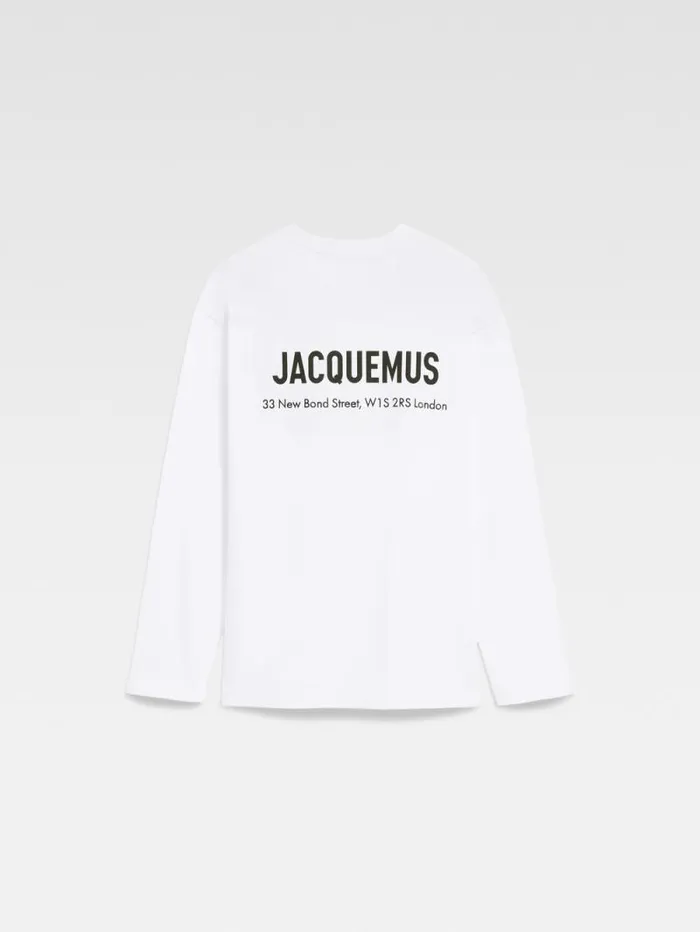 JACQUEMUS The London Address Tshirt Londres White WomenMen Tshirts JACQUEMUS The London Address Tshirt Londres White WomenMen Tshirts