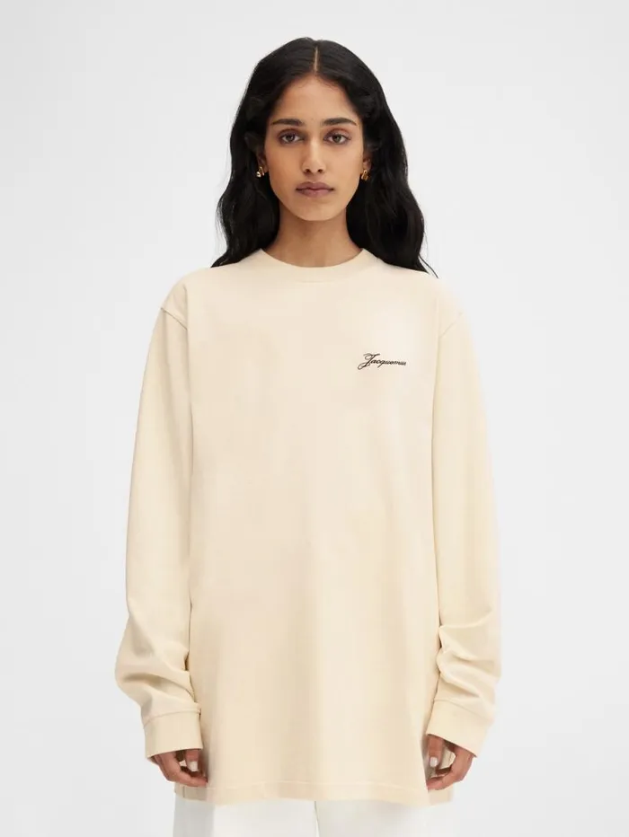 JACQUEMUS The London Tshirt Print Tea Collection WomenMen Tshirts