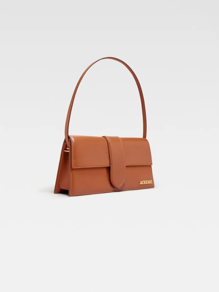 JACQUEMUS The Long Bambino Light Brown Women Shoulder Bags JACQUEMUS The Long Bambino Light Brown Women Shoulder Bags