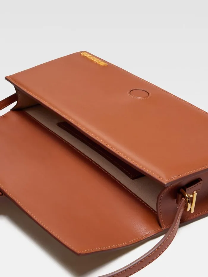 JACQUEMUS The Long Bambino Light Brown Women Shoulder Bags JACQUEMUS The Long Bambino Light Brown Women Shoulder Bags