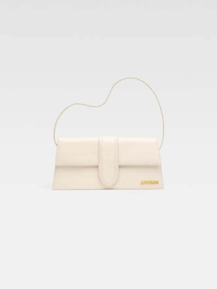 JACQUEMUS The Long Bambino Light Ivory Women Shoulder Bags