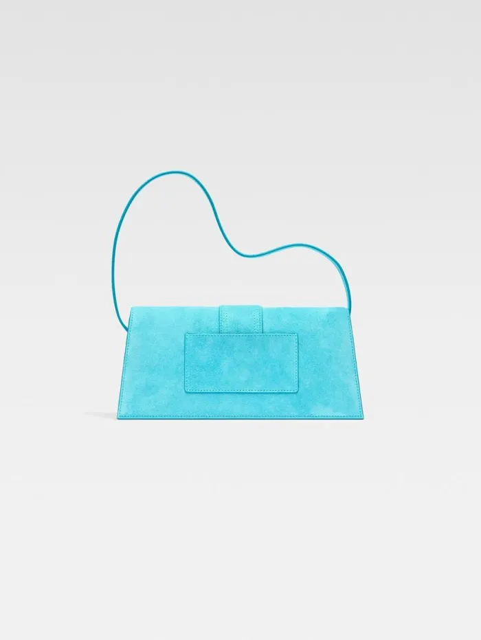 JACQUEMUS The Long Bambino Light Turquoise Women Shoulder Bags JACQUEMUS The Long Bambino Light Turquoise Women Shoulder Bags