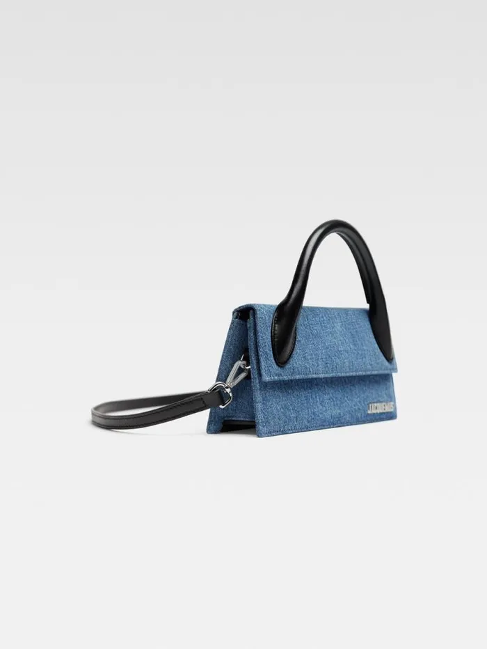 JACQUEMUS The Long Chiquito Blue Women Crossbody and Handbags JACQUEMUS The Long Chiquito Blue Women Crossbody and Handbags