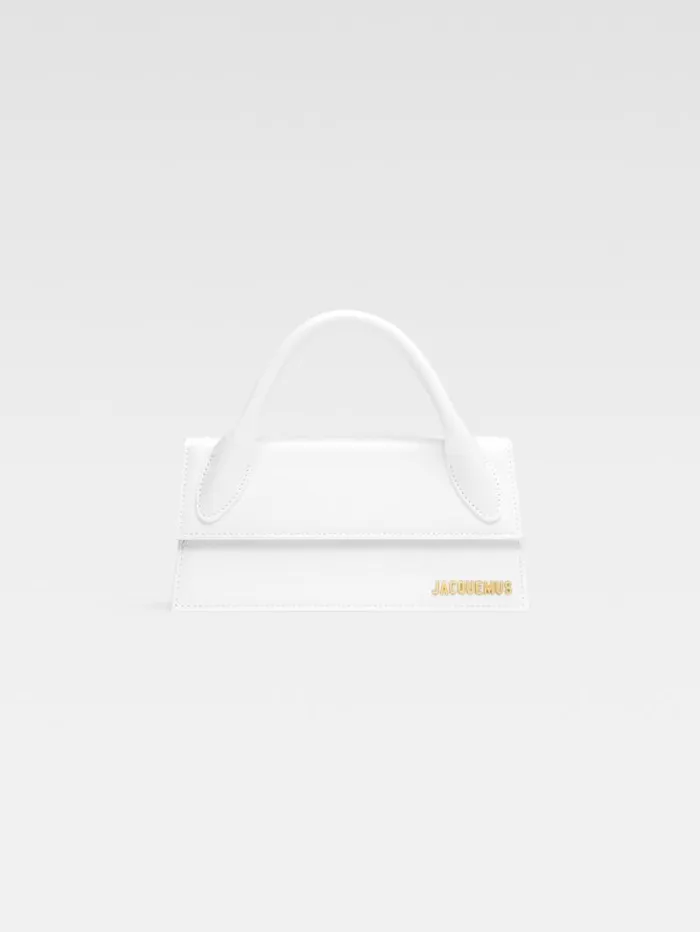JACQUEMUS The Long Chiquito White Women Crossbody and Handbags