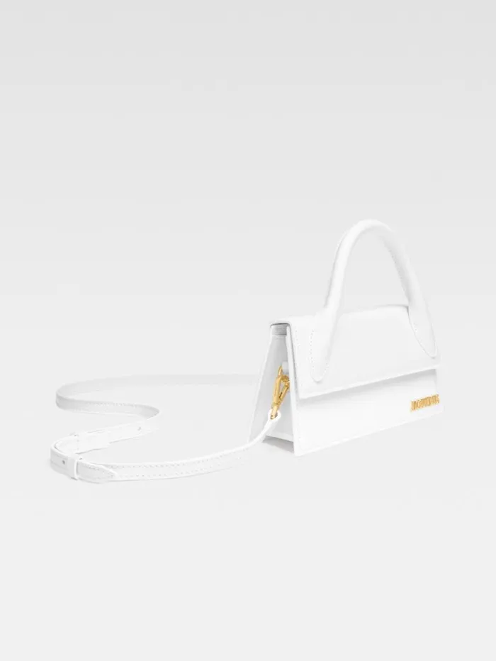 JACQUEMUS The Long Chiquito White Women Crossbody and Handbags JACQUEMUS The Long Chiquito White Women Crossbody and Handbags