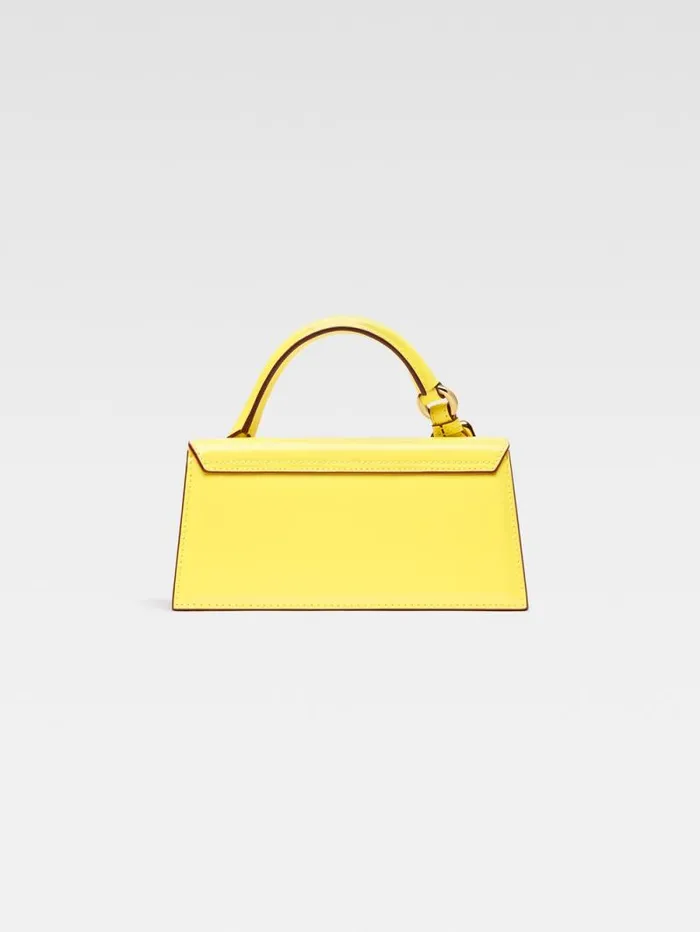 JACQUEMUS The Long Chiquito With Buckle Yellow Women Crossbody and Handbags JACQUEMUS The Long Chiquito With Buckle Yellow Women Crossbody and Handbags