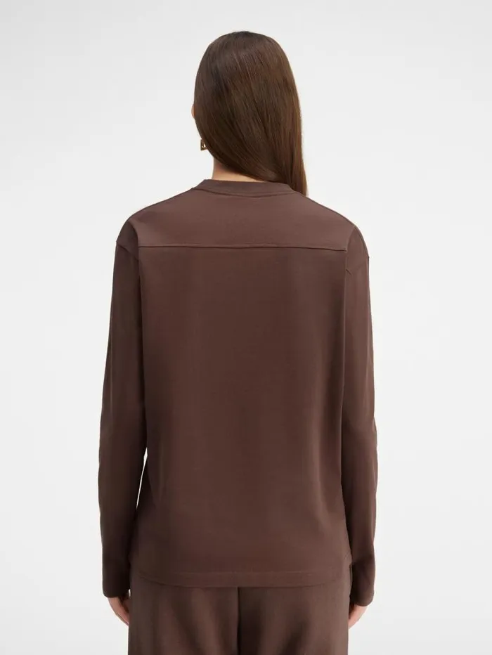 JACQUEMUS The Longsleeve Tshirt Brown WomenMen Tshirts JACQUEMUS The Longsleeve Tshirt Brown WomenMen Tshirts