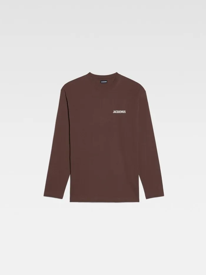 JACQUEMUS The Longsleeve Tshirt Brown WomenMen Tshirts JACQUEMUS The Longsleeve Tshirt Brown WomenMen Tshirts