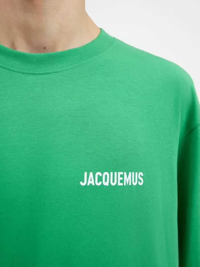 JACQUEMUS The Longsleeve Tshirt Green WomenMen Tshirts JACQUEMUS The Longsleeve Tshirt Green WomenMen Tshirts
