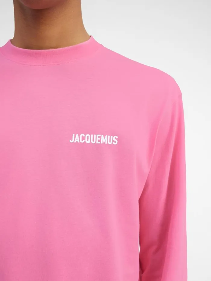 JACQUEMUS The Longsleeve Tshirt Pink WomenMen Tshirts JACQUEMUS The Longsleeve Tshirt Pink WomenMen Tshirts