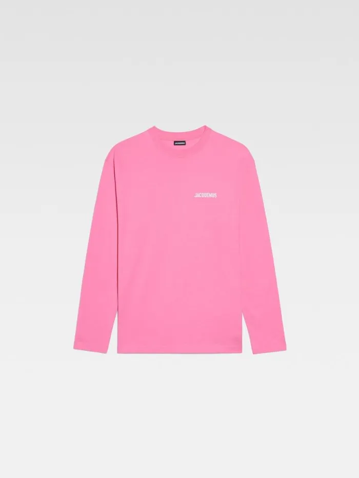 JACQUEMUS The Longsleeve Tshirt Pink WomenMen Tshirts JACQUEMUS The Longsleeve Tshirt Pink WomenMen Tshirts