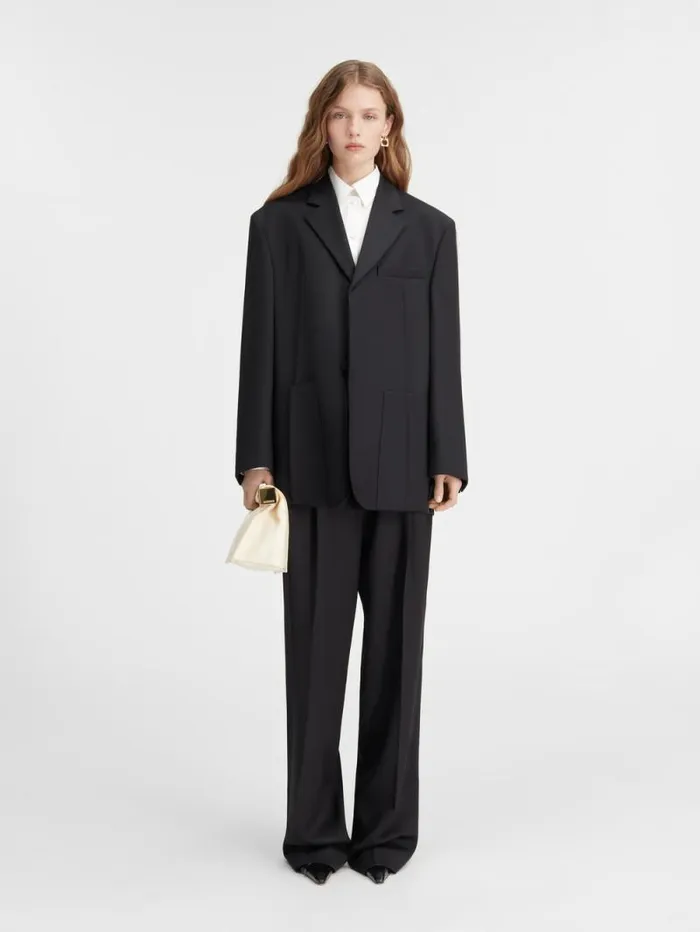 JACQUEMUS The Man039s Jacket Black Women Coats and Jackets