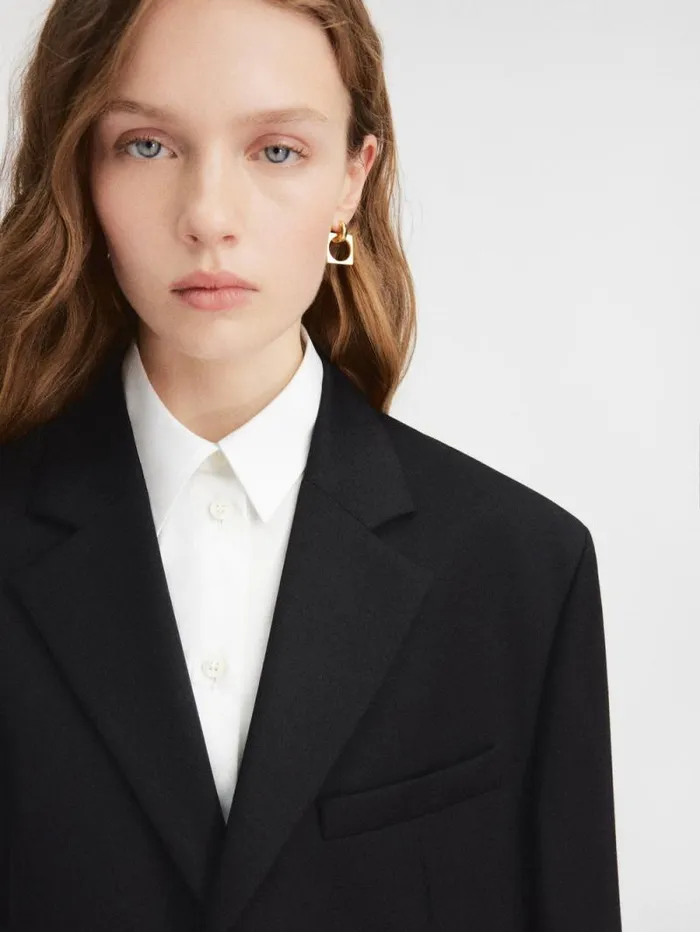 JACQUEMUS The Man039s Jacket Black Women Coats and Jackets