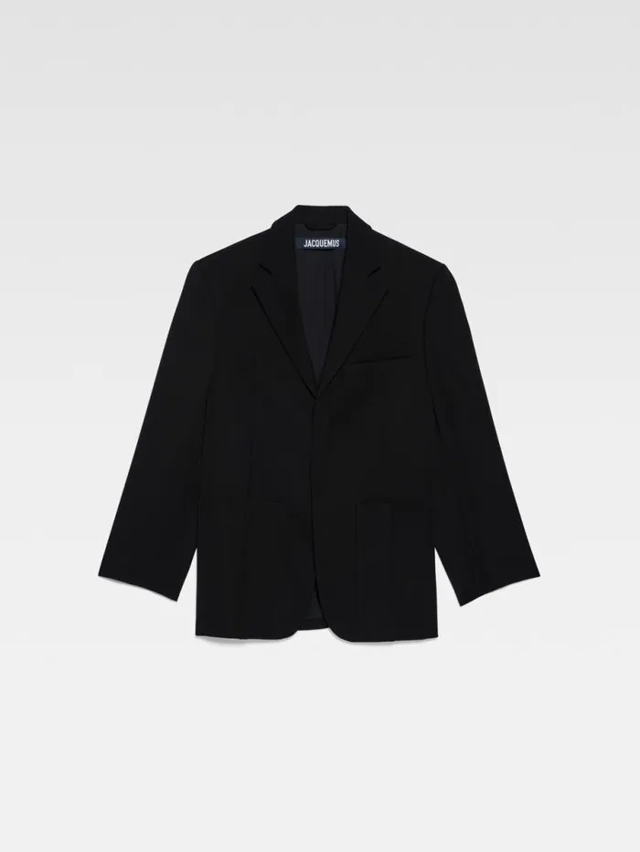 JACQUEMUS The Man039s Jacket Black Women Coats and Jackets