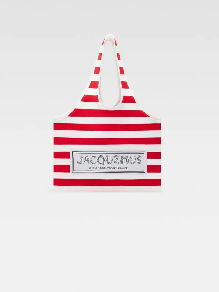 JACQUEMUS The Marcel Bag Multi Red St Tropez WomenMen Shoulder Bags