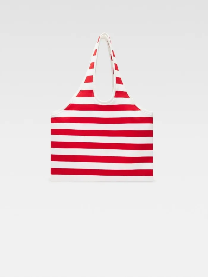 JACQUEMUS The Marcel Bag Multi Red St Tropez WomenMen Shoulder Bags