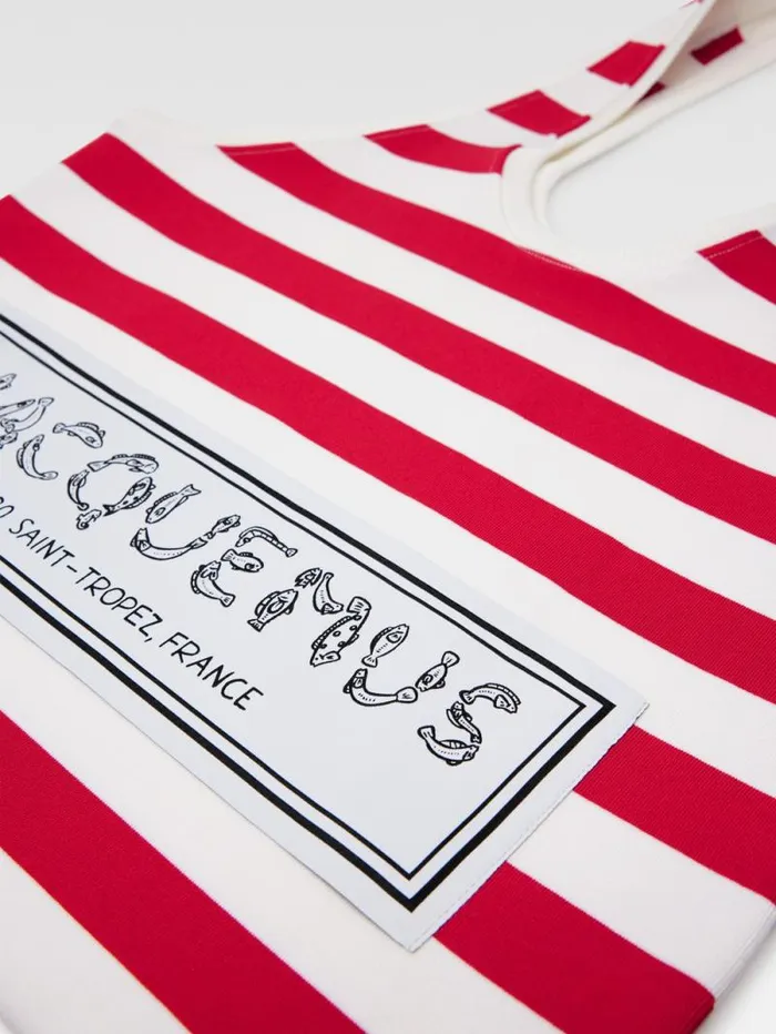 JACQUEMUS The Marcel Bag Multi Red St Tropez WomenMen Shoulder Bags