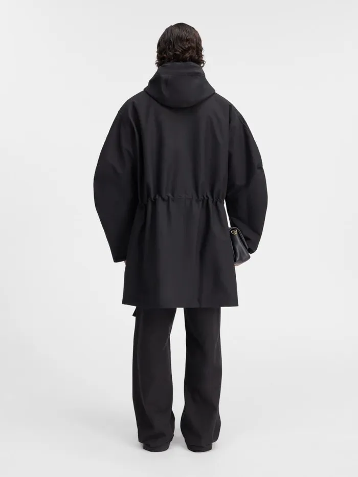 JACQUEMUS The Marrone Parka Black Men Coats and Jackets