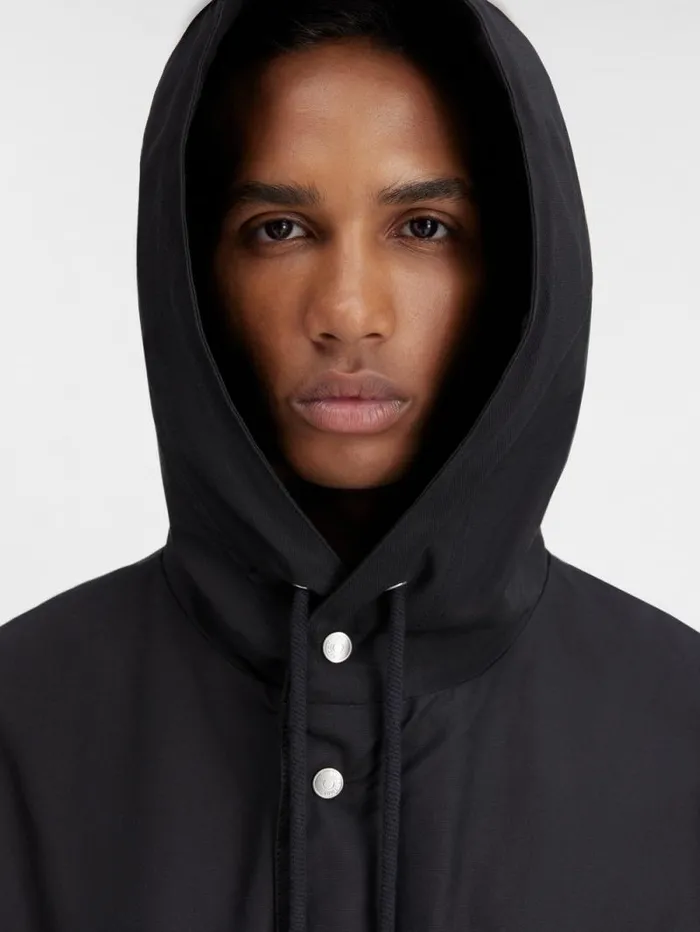 JACQUEMUS The Marrone Parka Black Men Coats and Jackets