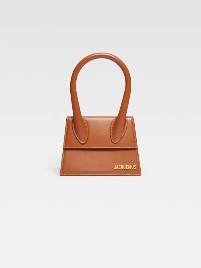 JACQUEMUS The Medium Chiquito Light Brown Women Crossbody and Handbags