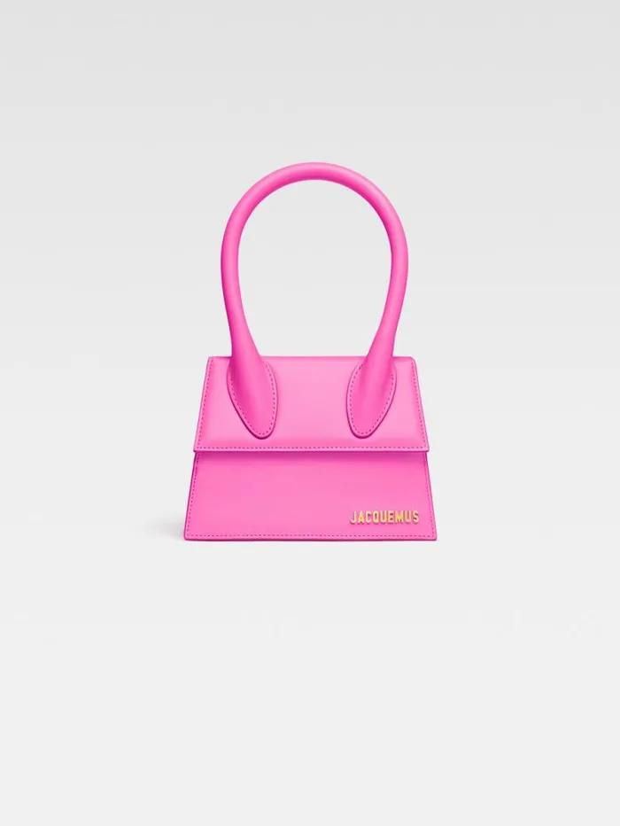 JACQUEMUS The Medium Chiquito Pink Women Crossbody and Handbags