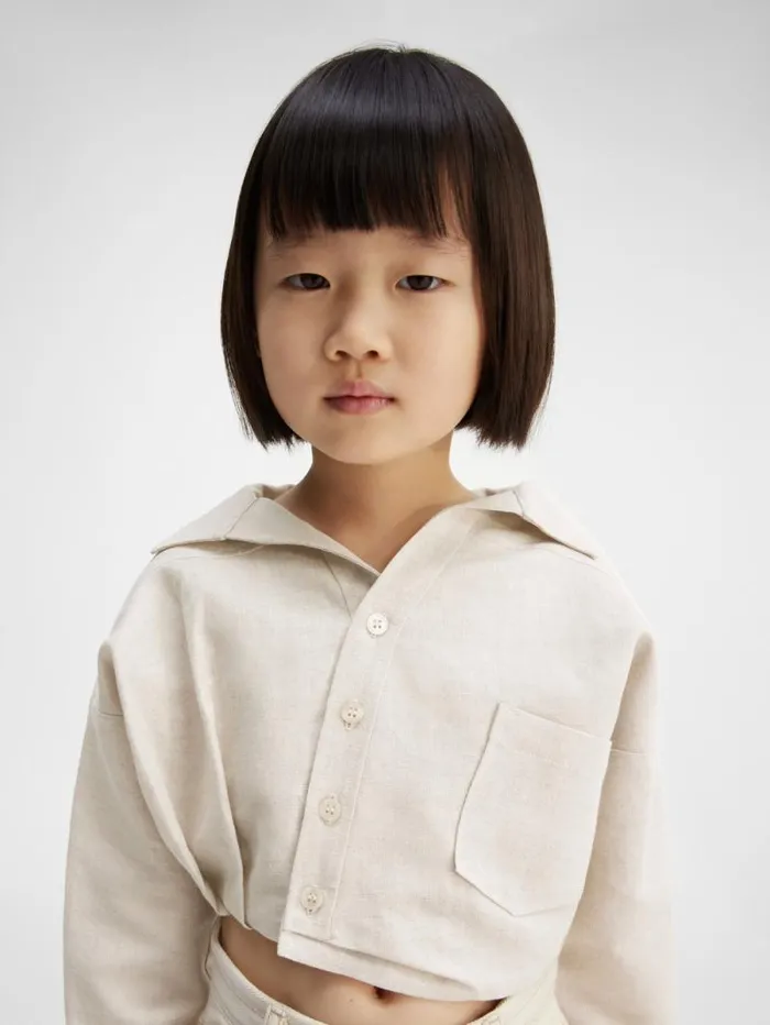 JACQUEMUS The Mejean Kids039 Shirt Light Beige WomenMen Tops JACQUEMUS The Mejean Kids039 Shirt Light Beige WomenMen Tops