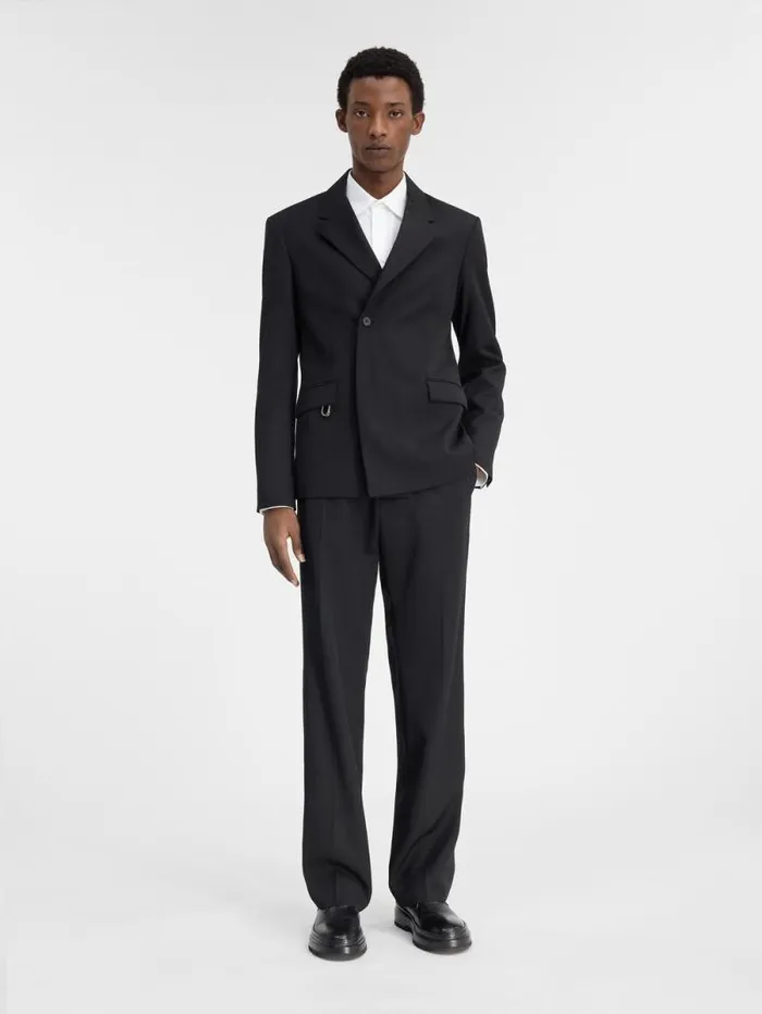 JACQUEMUS The Melo Jacket Black Men Coats and Jackets