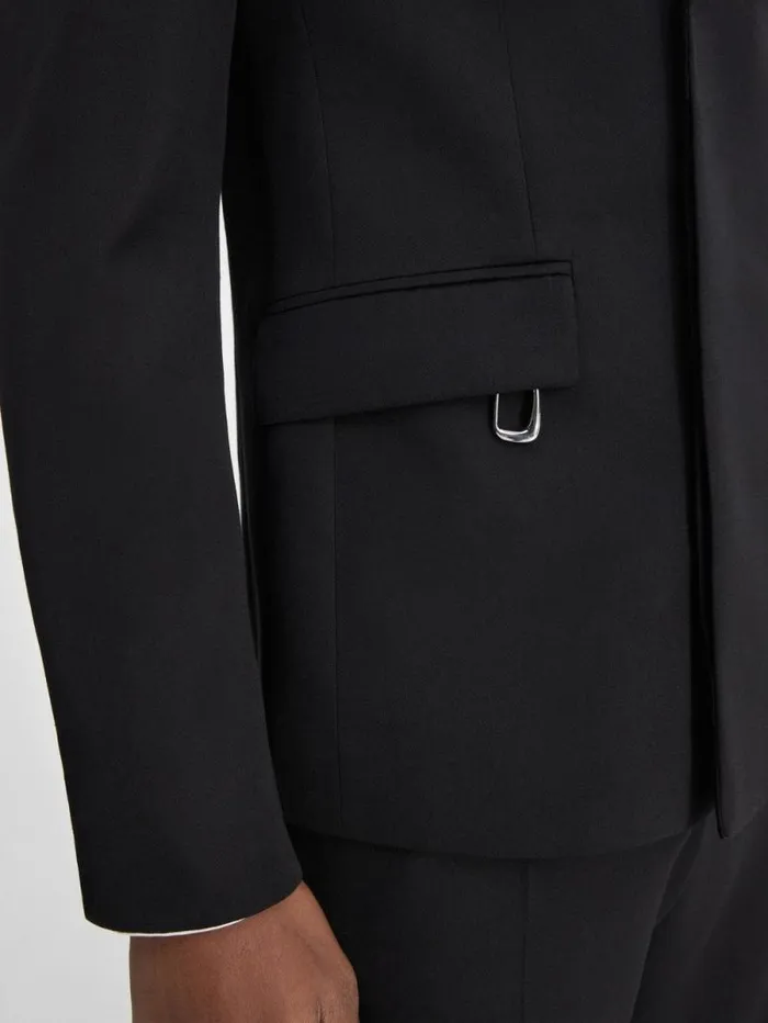 JACQUEMUS The Melo Jacket Black Men Coats and Jackets