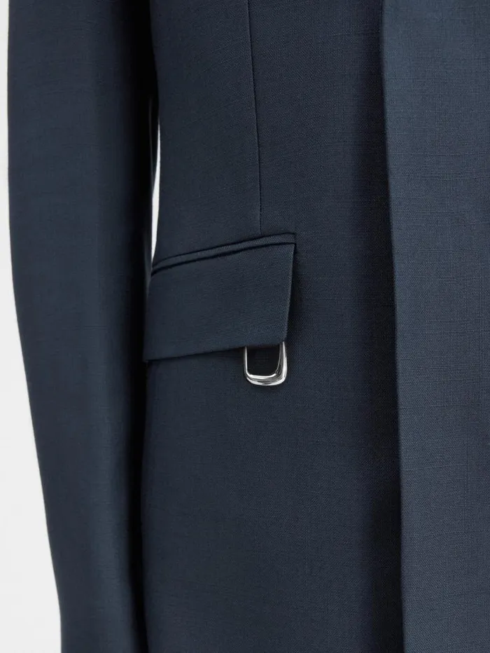 JACQUEMUS The Melo Jacket Dark Navy Men Coats and Jackets JACQUEMUS The Melo Jacket Dark Navy Men Coats and Jackets