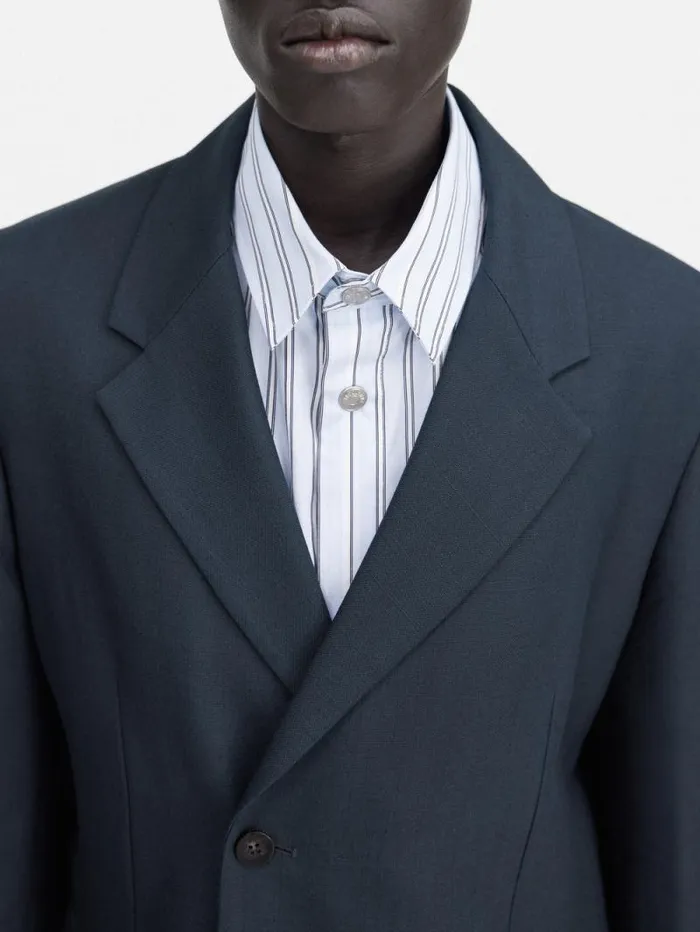 JACQUEMUS The Melo Jacket Dark Navy Men Coats and Jackets JACQUEMUS The Melo Jacket Dark Navy Men Coats and Jackets