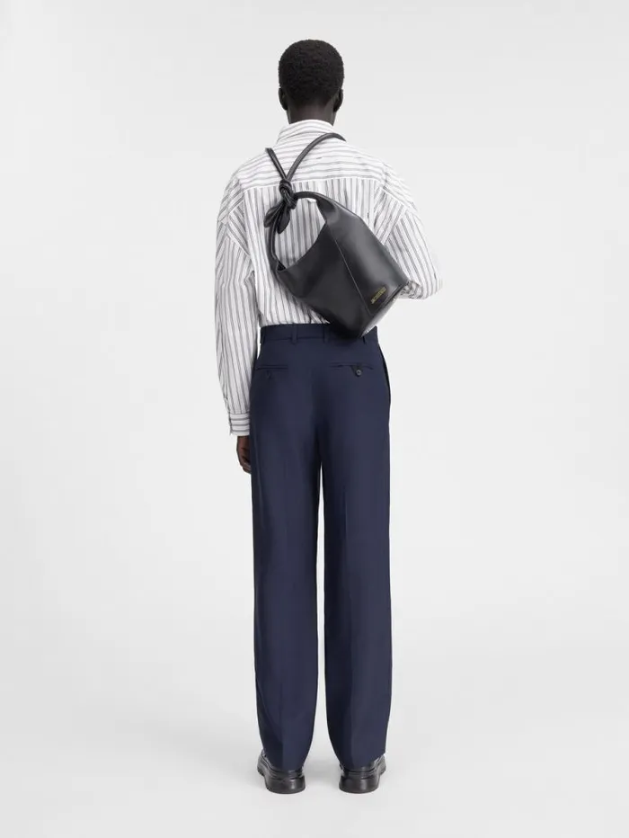 JACQUEMUS The Melo Pants Dark Navy Men Trousers and Shorts JACQUEMUS The Melo Pants Dark Navy Men Trousers and Shorts