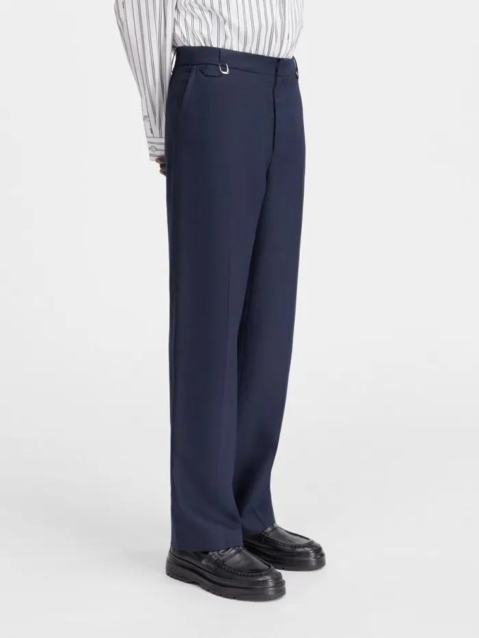 JACQUEMUS The Melo Pants Dark Navy Men Trousers and Shorts JACQUEMUS The Melo Pants Dark Navy Men Trousers and Shorts