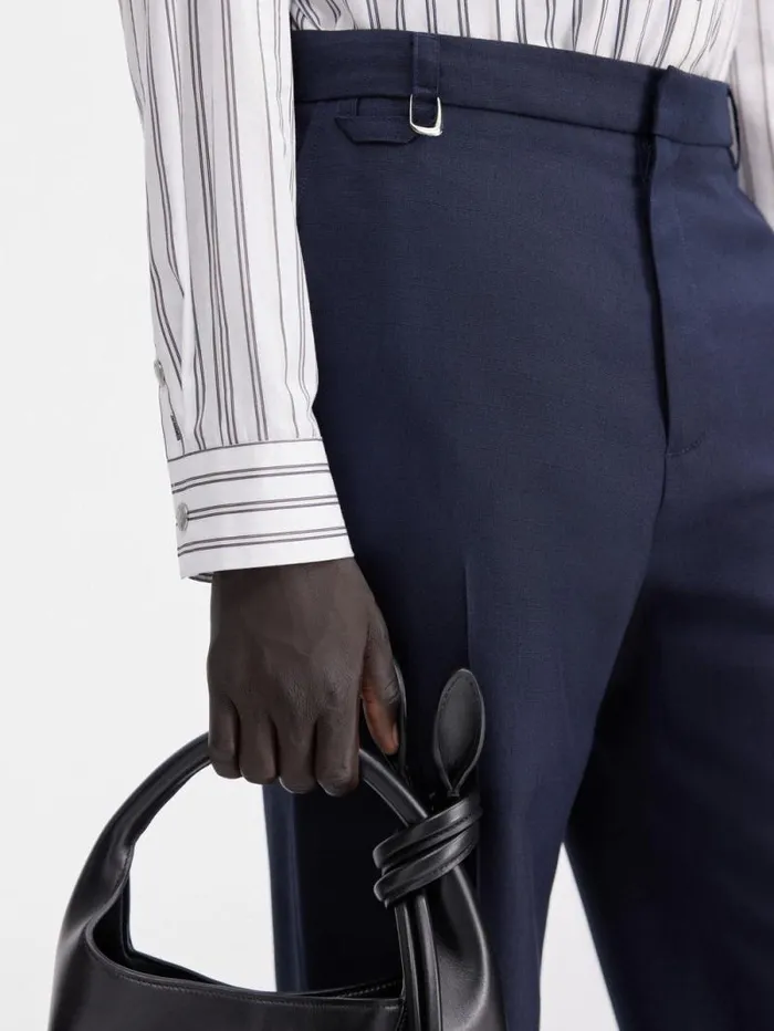JACQUEMUS The Melo Pants Dark Navy Men Trousers and Shorts JACQUEMUS The Melo Pants Dark Navy Men Trousers and Shorts