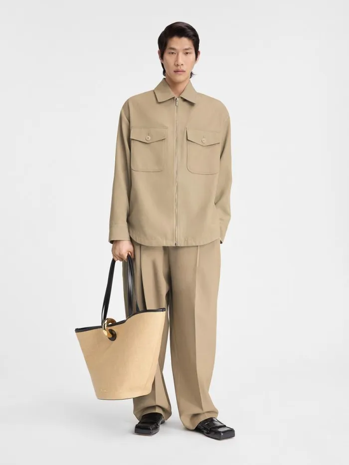 JACQUEMUS The Montaigne Jacket Beige Men Coats and Jackets
