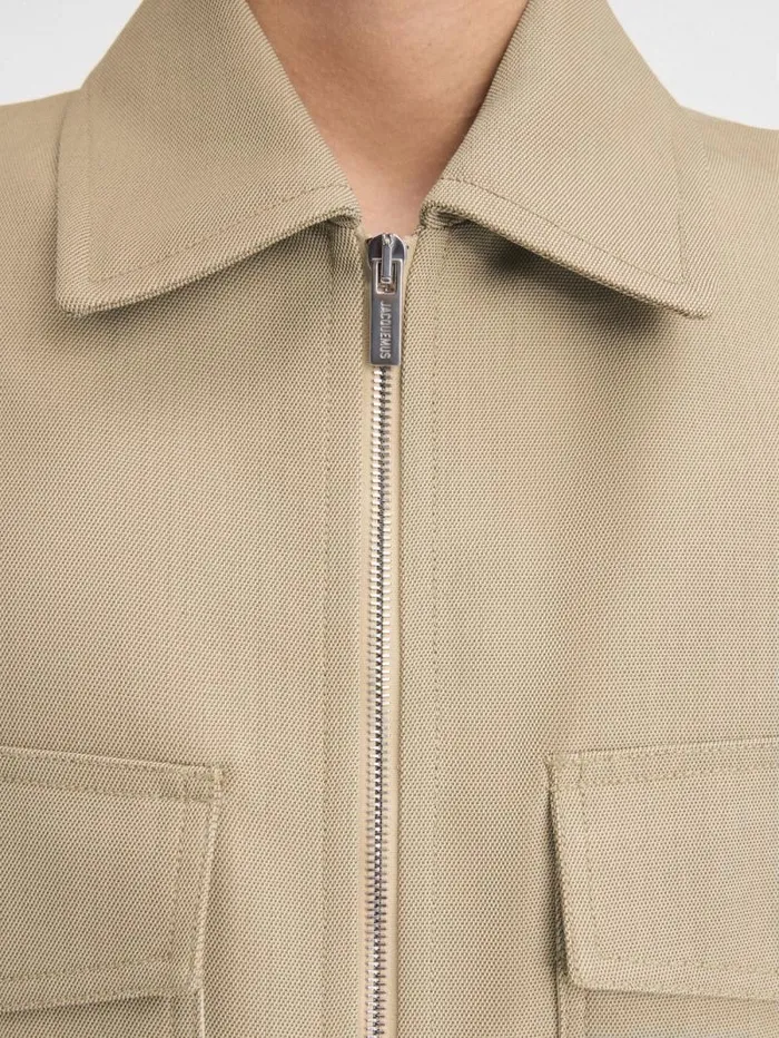 JACQUEMUS The Montaigne Jacket Beige Men Coats and Jackets JACQUEMUS The Montaigne Jacket Beige Men Coats and Jackets