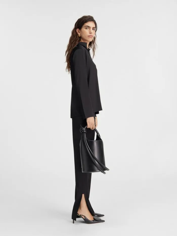 JACQUEMUS The Notte Shirt Black Women Tops and Shirts JACQUEMUS The Notte Shirt Black Women Tops and Shirts