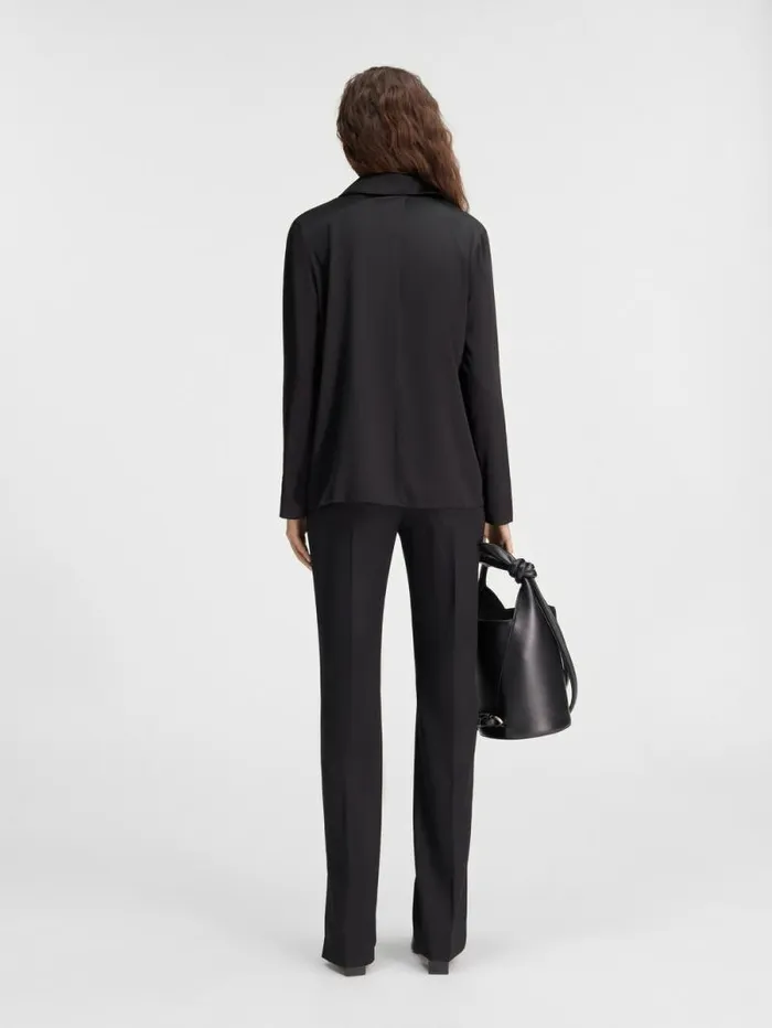 JACQUEMUS The Notte Shirt Black Women Tops and Shirts JACQUEMUS The Notte Shirt Black Women Tops and Shirts