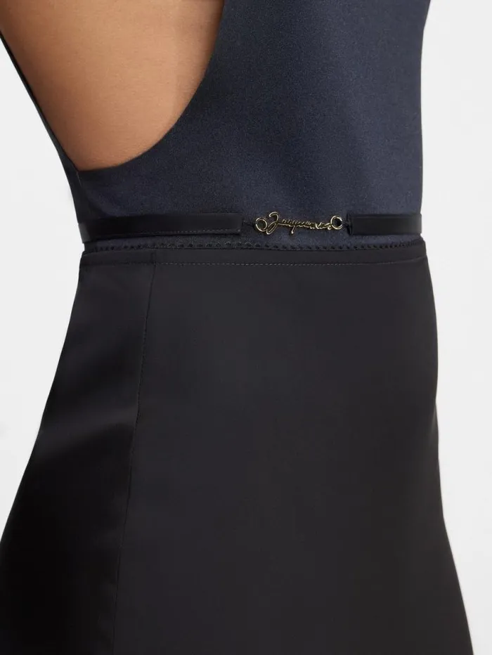 JACQUEMUS The Notte Skirt Black Women Dresses and Skirts JACQUEMUS The Notte Skirt Black Women Dresses and Skirts