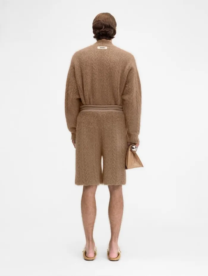 JACQUEMUS The Nuvola Shorts Camel WomenMen Trousers and Shorts JACQUEMUS The Nuvola Shorts Camel WomenMen Trousers and Shorts