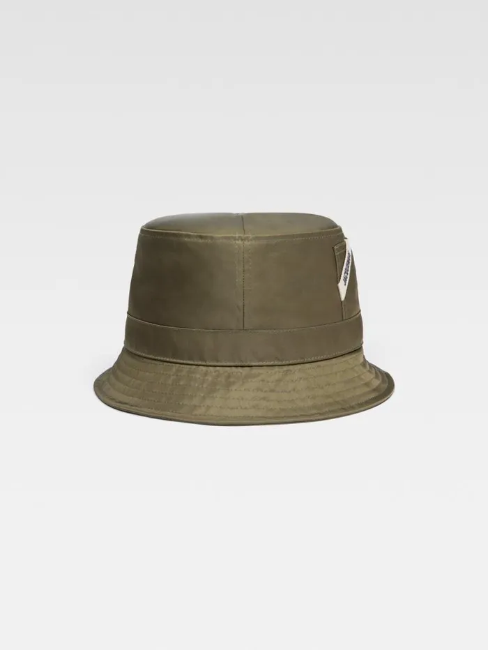 JACQUEMUS The Ovalie Bucket Hat Khaki WomenMen Hats