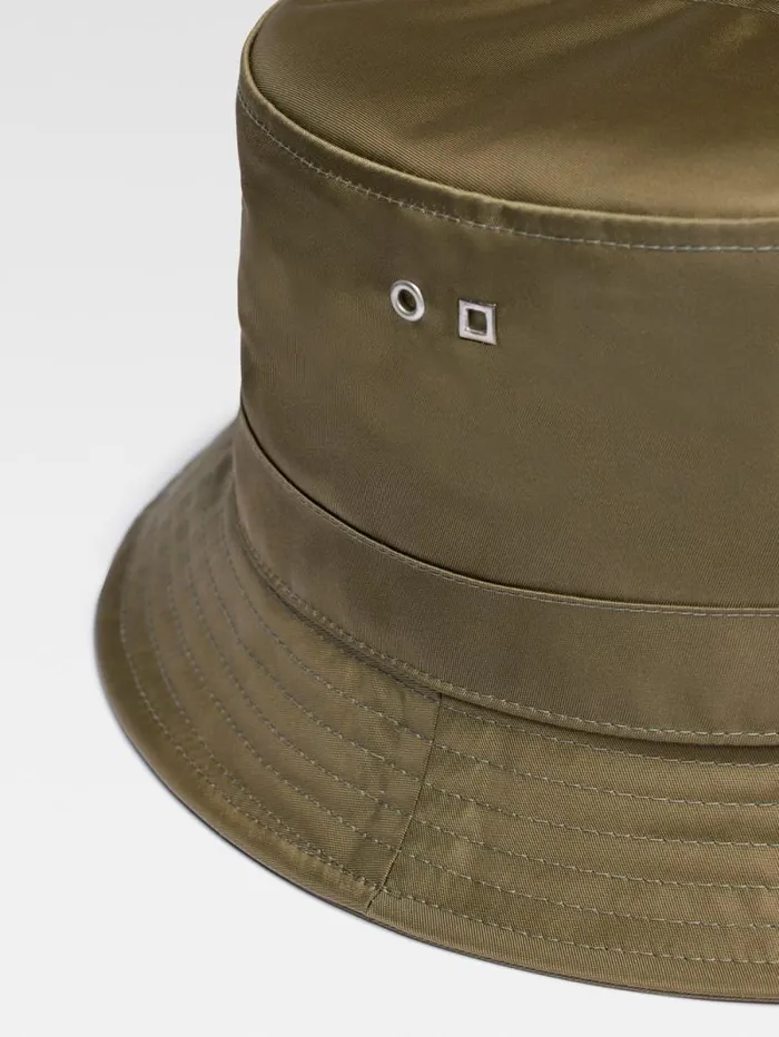 JACQUEMUS The Ovalie Bucket Hat Khaki WomenMen Hats